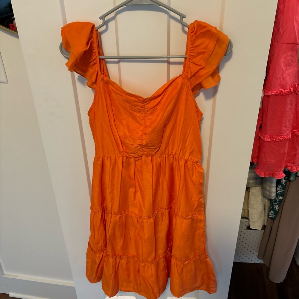 Orange dress from Altar’d State!